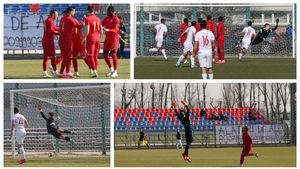 VIDEO | Steaua, ”chinuită” de SC Popești Leordeni, însă tot victorioasă la o diferență importantă. Desfășurarea scorului, una spectaculoasă