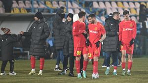 Gest grosolan al fotbalistului FCSB, chiar înainte să fie schimbat de Gigi Becali! Camerele TV au surprins totul în direct și imaginile sunt urâte