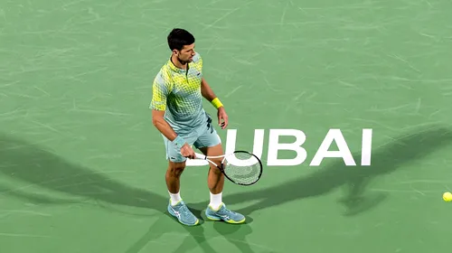 Novak Djokovic, prima înfrângere din 2023! Cine l-a răpus pe liderul ATP în semifinale la Dubai | VIDEO