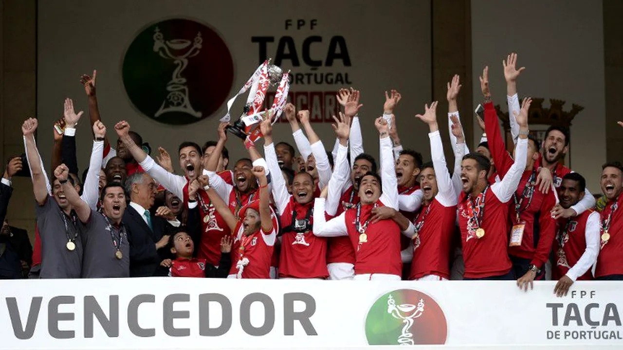 Spectacol în finala Cupei Portugaliei! Braga a învins Porto, scor 4-2, și a câștigat trofeul pentru a doua oară în istorie 