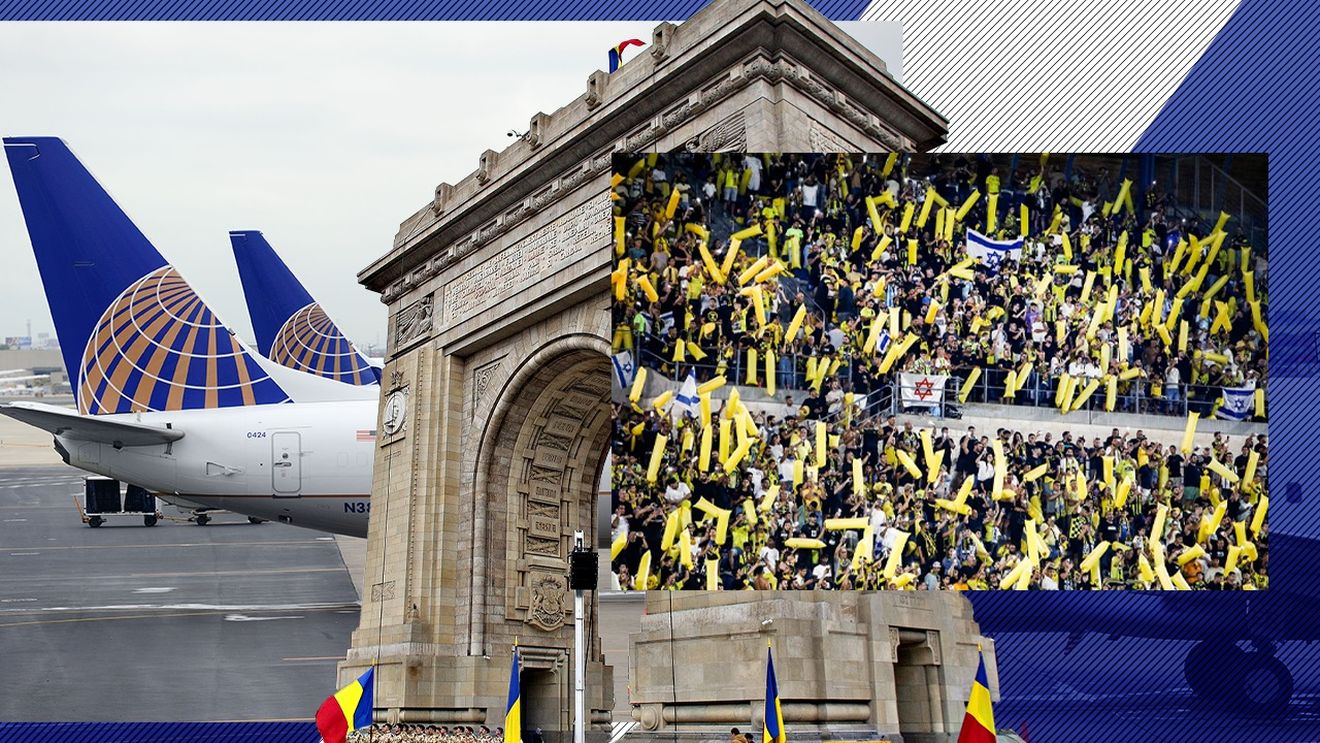 Mii de israelieni dau năvală în România: „Au închiriat chartere! Suntem în alertă”. Ce plan au în țara noastră dacă se califică mai departe în cupele europene. EXCLUSIV
