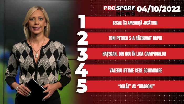 PROSPORT NEWS | Șapte fotbaliști, out de la FCSB! Decizia lui Gigi Becali a „decimat” lotul lui Dică | VIDEO