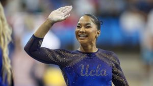 Jordan Chiles, apariție neaşteptată. Imagini şocante cu rivala Anei Bărbosu