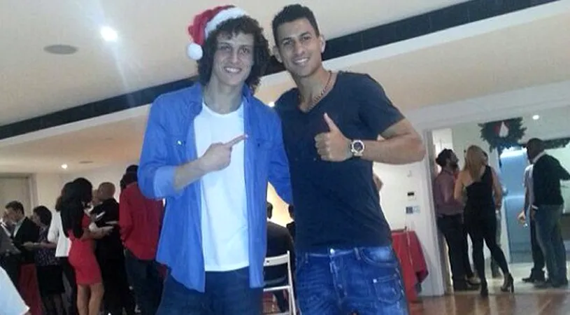 FOTO** Rapidistul Wallace a petrecut alături de super vedetele lui Mourinho