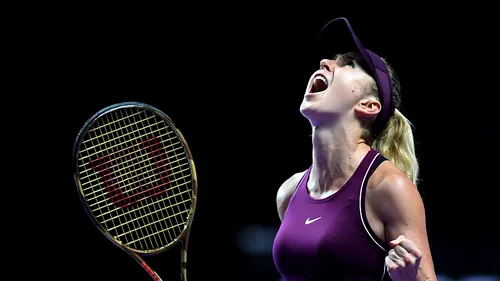 Elina Svitolina a câștigat Turneul Campioanelor! Revenire spectaculoasă pentru jucătoarea din Ucraina, după începutul perfect al lui Stephens