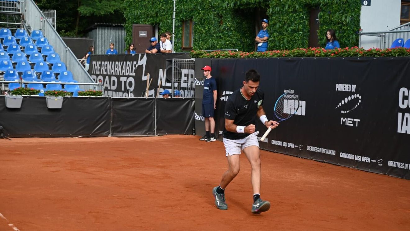 Cezar Crețu, singurul român calificat în optimi la Concord Iași Open. Gabriel Ghețu și Ștefan Haită au fost eliminați în primul tur. Victor Vlad Cornea și Radu Albot au avansat în sferturi la dublu