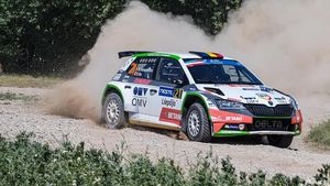Simone Tempestini, la un pas de al șaselea titlu de campion național! Care e singura condiție pe care trebuie s-o realizeze în Raliul Iașiului pentru a-și trece în cont un nou trofeu