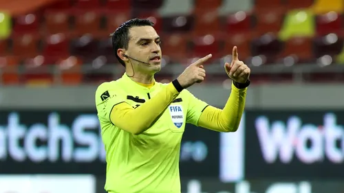 Ovidiu Hațegan, desemnat arbitru de rezervă la semifinala Anglia - Danemarca de la Euro 2020!