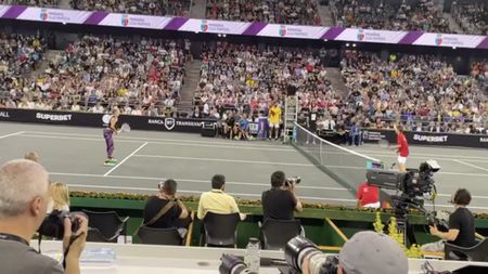 Gest impresionant al Simonei Halep la Sports Festival! Fostul lider al clasamentului WTA a invitat un junior alături de ea în teren | VIDEO