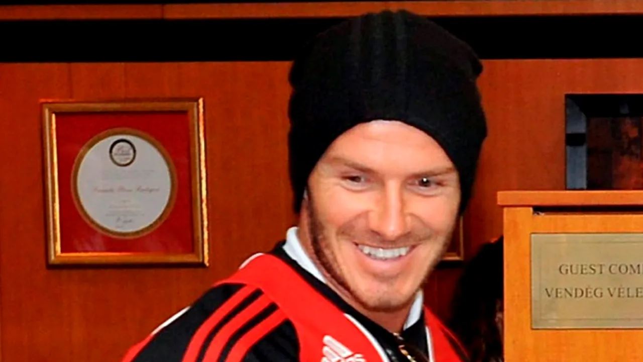Beckham revine din iarnă la Milan