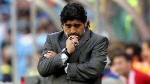 Maradona, aproape de a demisiona de la naționala Argentinei!