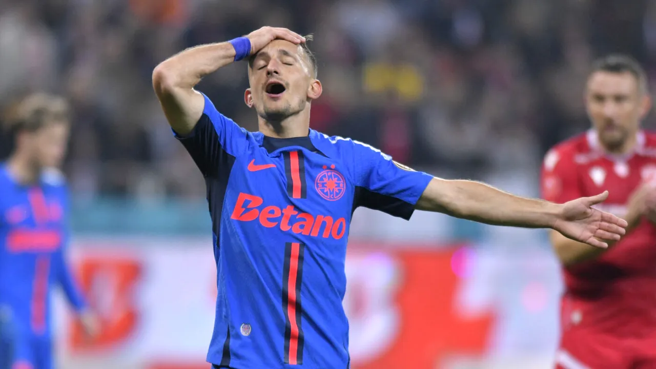 Dinamo l-a ratat și pe Ștefănescu, iar Nicolescu se plânge că fotbalistul FCSB a cerut prea mulți bani: „Voia peste ce avea acolo”