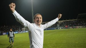 Ultrasul MM!** Managerul stelist a fost cel mai fanatic suporter în finala "competiției loserilor"