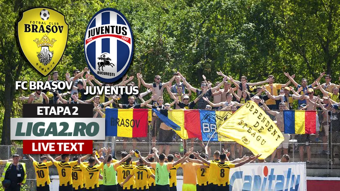 FC Brașov - Juventus 1-0.** Grigorie păstrează toate punctele sub Tâmpa