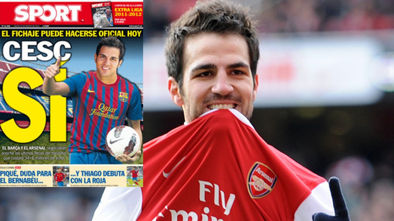 Arsenal și BarÃ§a s-au înțeles: Cesc se întoarce acasă!** Wenger îi caută înlocuitor și negociază cu Mircea Lucescu