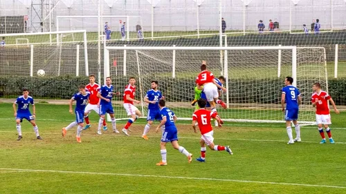 ”FC U” Craiova a remizat în cel mai important test din Antalya, cu Rusia U19. Dănănae s-a fotografiat cu Kerzhakov, Stoenac continuă să înscrie pe bandă rulantă