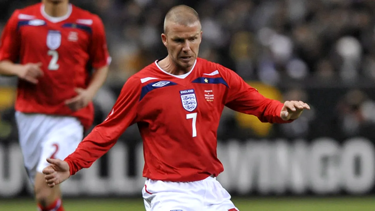 Beckham a depășit recordul lui Bobby Charlton