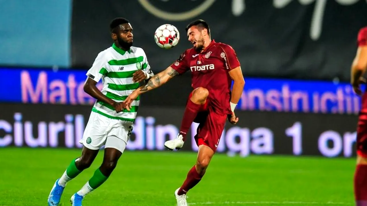 CFR Cluj - Celtic Glasgow 2-0. Campioana României e în 16-imile Europa League după o victorie superbă