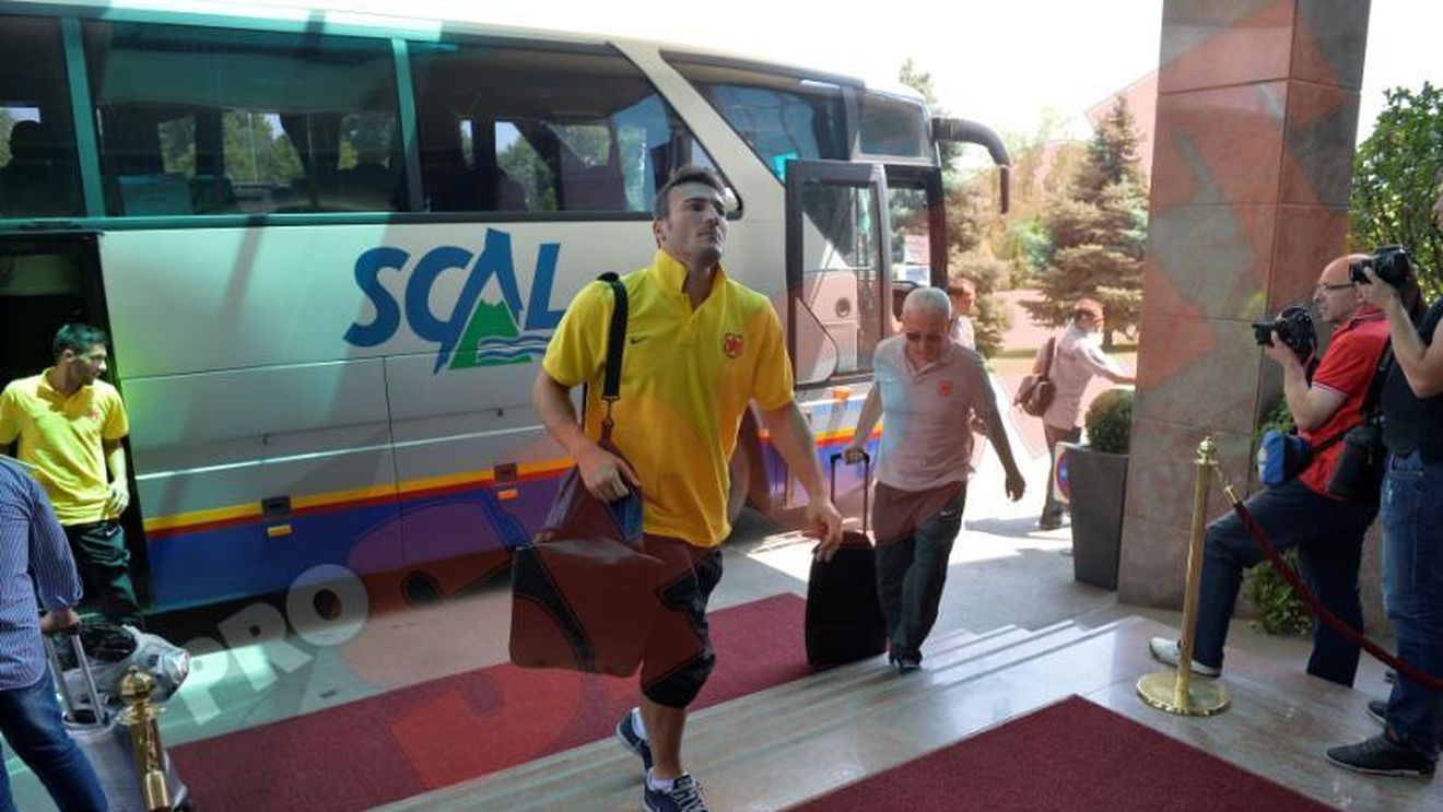 FOTO: Steliștii au ajuns la Skopje! Campionii s-au cazat la cel mai luxos hotel din Capitala Macedoniei