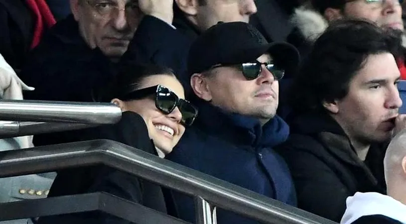 Ea este femeia care l-a cucerit pe Di Caprio. FOTO | Alături de cine a urmărit actorul partida PSG - Liverpool
