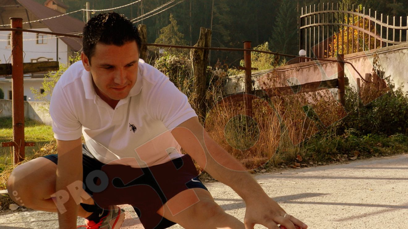 FOTO Narcis Răducan se antrenează intens pentru cursa de duminică!** VEZI traseul și toate detaliile