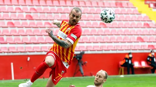 Denis Alibec, „dublă” de senzație la debutul sub comanda lui Dan Petrescu! Primele goluri pentru atacantul naționalei de la venirea în Super Lig! VIDEO