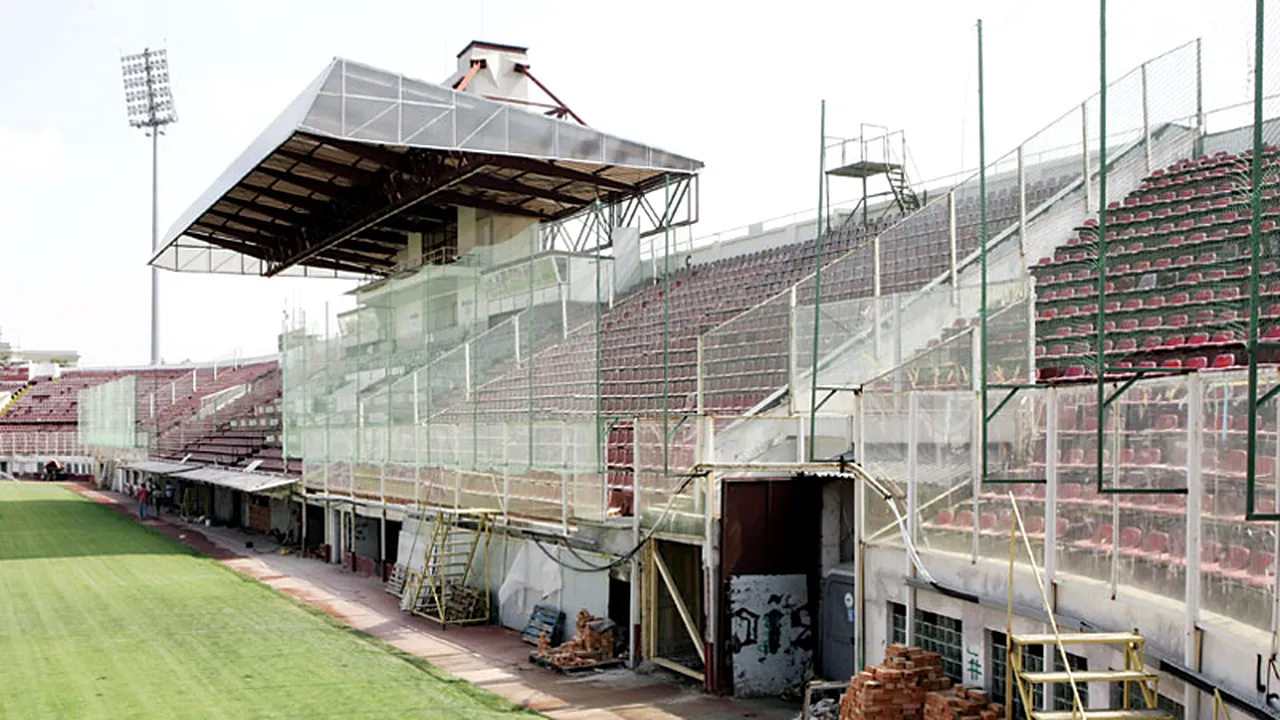 Stadionul giuleștenilor este în renovare