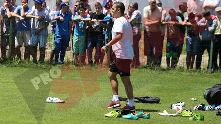 FOTO | Constantin Schumacher a condus primul antrenament al echipei Oțelul. Gălățenii anunță transferuri sonore