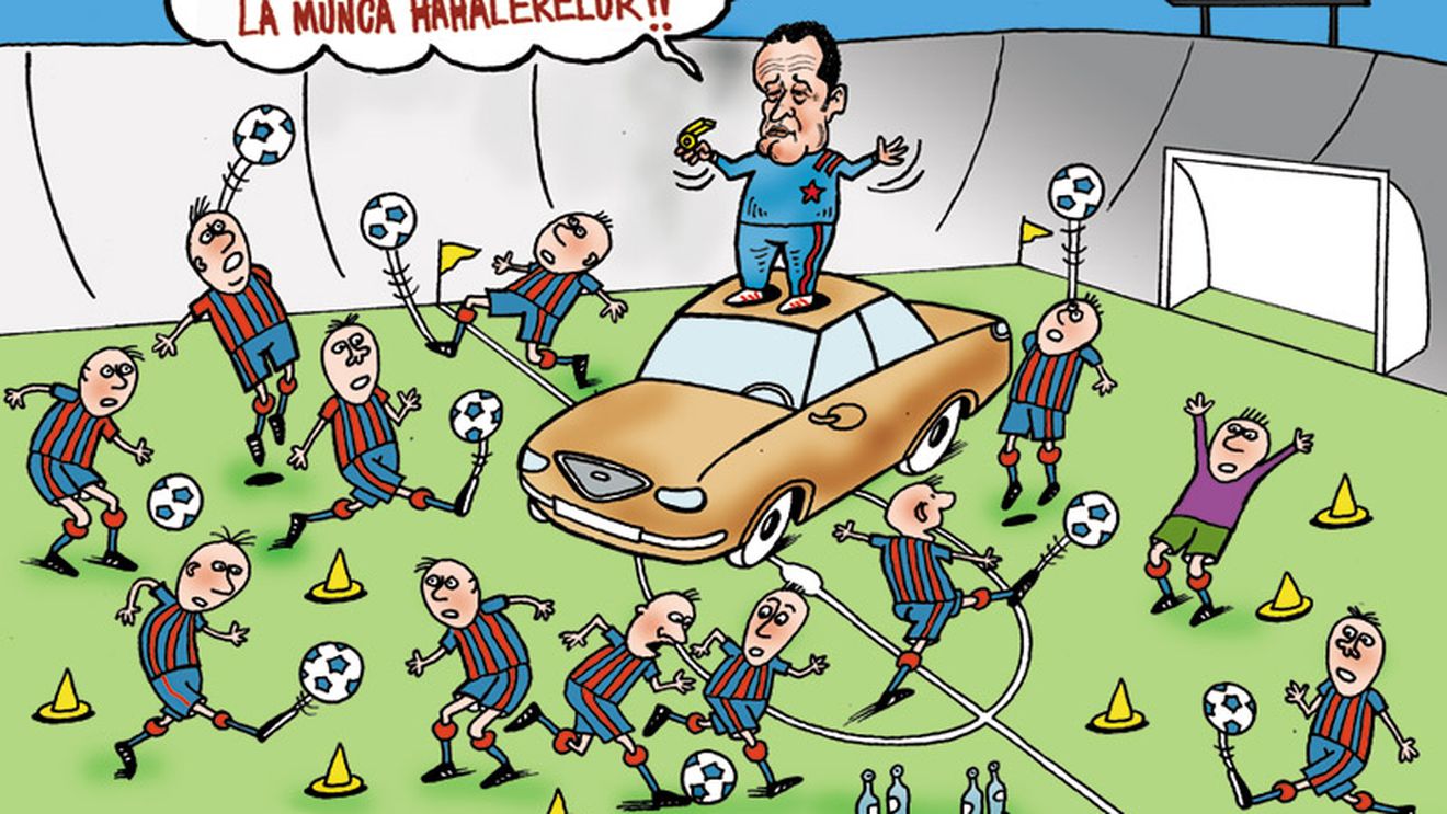 "Gigi, hai să-ți iei licența de antrenor!"