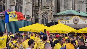 Zidul Galben e de neoprit la Viena! A rezistat furtunii şi face din nou senzație înainte de Austria - România