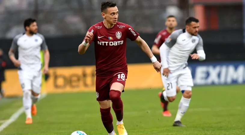 Valentin Costache va debuta pentru Rapid împotriva lui CFR Cluj și își avertizează fosta echipă: „Știu tot ce se întâmplă acolo!”