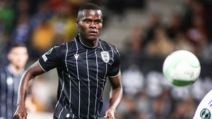 Ally Samatta este atacantul din Tanzania cu care Gigi Becali vrea să dea lovitura de titlu! Transferul bombă al iernii de la FCSB evoluează la PAOK Salonic