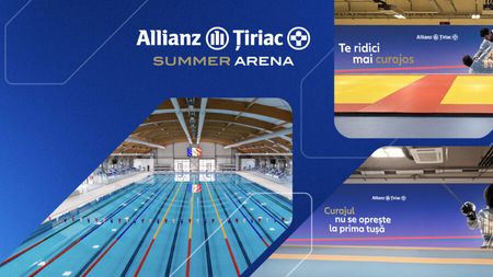 Fundația Țiriac lansează programe gratuite de inițiere în înot, scrimă și judo, la noua locație Allianz-Țiriac Summer Arena din Otopeni