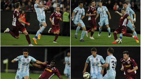 ASA nu e CFR. Mureșenii puteau trece pe primul loc, dar clujenii le-au pus piedică și au ajutat Steaua. "Dans african" în Gruia, cu Dore, Tade și N''Doye marcatori
