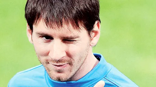 De la Messi, cu drag!** Starul BarÃ§ei va filma un spot de promovare a amicalului cu Dinamo! Ultimele detalii ale meciului anului