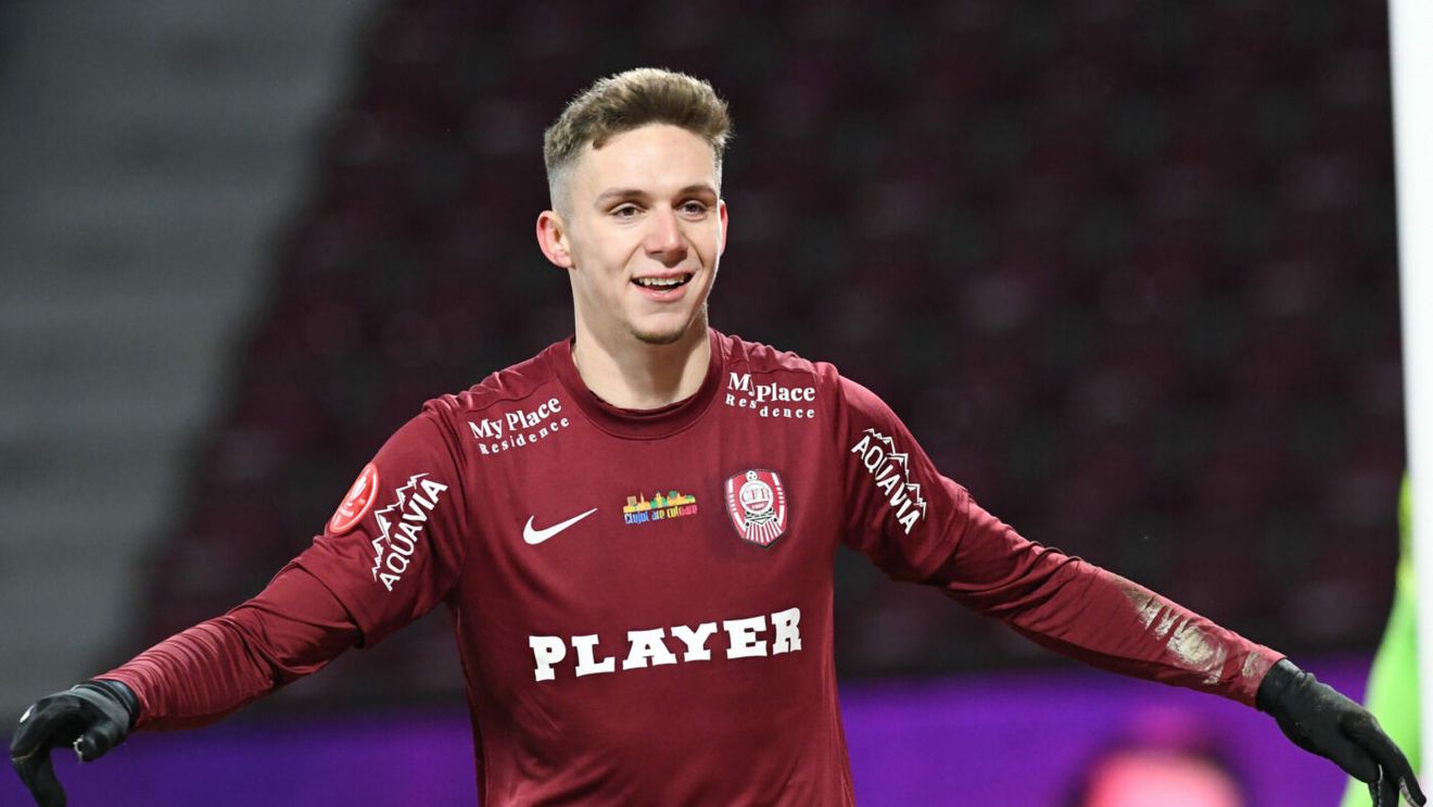 Surpriză cu transferul lui Louis Munteanu. Anunțul președintelui lui CFR Cluj: „Nu îl blocăm”