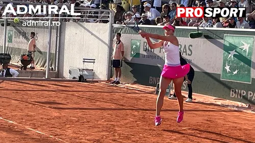 Cum câștigă Irina Begu un meci de simplu în echipă de dublu cu Victor Crivoi! „Ochii la minge. Atât!”, i-a strigat antrenorul | FOTO & VIDEO EXCLUSIV | CORESPONDENȚĂ DE LA ROLAND GARROS