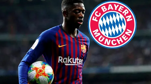 Bayern a pus banii pe masă pentru Dembele, Barcelona a dat răspunsul! Anunțul momentului