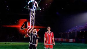 SHOW TOTAL** oferit de Fabregas și Van Persie într-o emisiune concurs! Cine a câștigat VIDEO