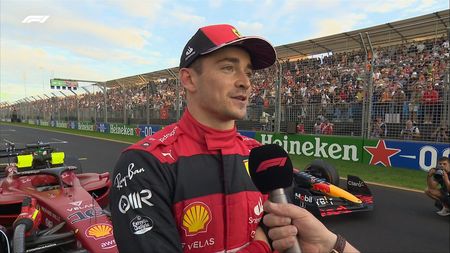 Charles Leclerc, în pole position în Marele Premiu de Formula 1 din Australia! Fernando Alonso a pierdut controlul bolidului și a produs un accident | FOTO