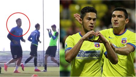 VIDEO | Gabi Iancu, surprins la antrenamentele Viitorului! Dat afară și din Turcia, atacantul n-a fost primit în lotul Stelei. Becali: "N-am nevoie de un golan"