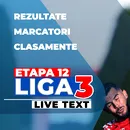 Liga 3, etapa 12 | 15 meciuri se dispută astăzi. Printre echipele care intră la joc se numără și CSM Alexandria și SCM Râmnicu Vâlcea, două dintre ultimele trei formații fără eșec