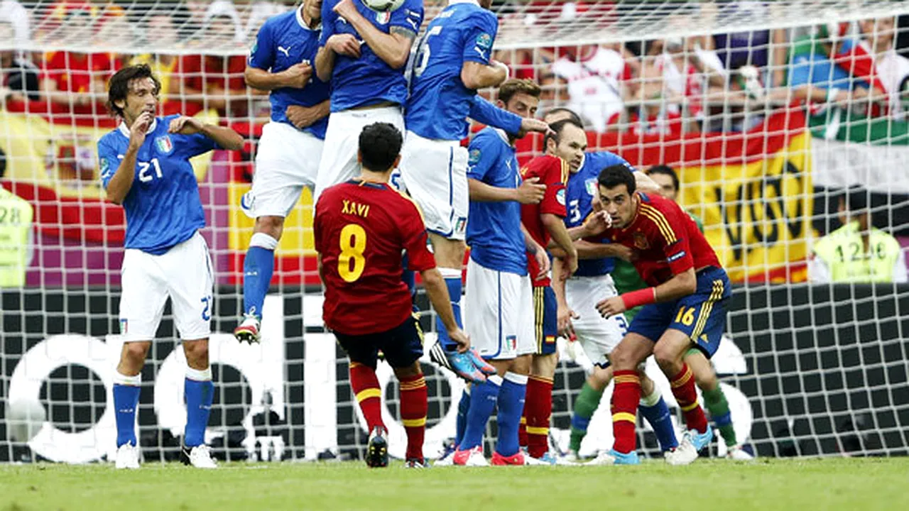 Spania-Italia sau finala coincidențelor nefericite care anunță succesul!** Ambele reprezentative au avut parte de aceleași semne negre la ultimele victorii majore din istorie