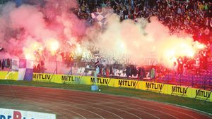 "Țin cu Universitatea** care joacă pe 'Oblemenco' "!