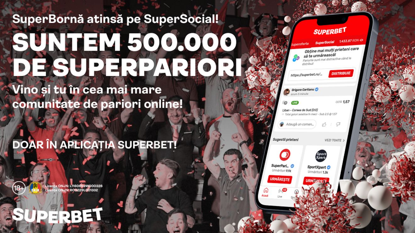 Vino să faci schimb de experiențe cu peste jumătate de milion de pariori!