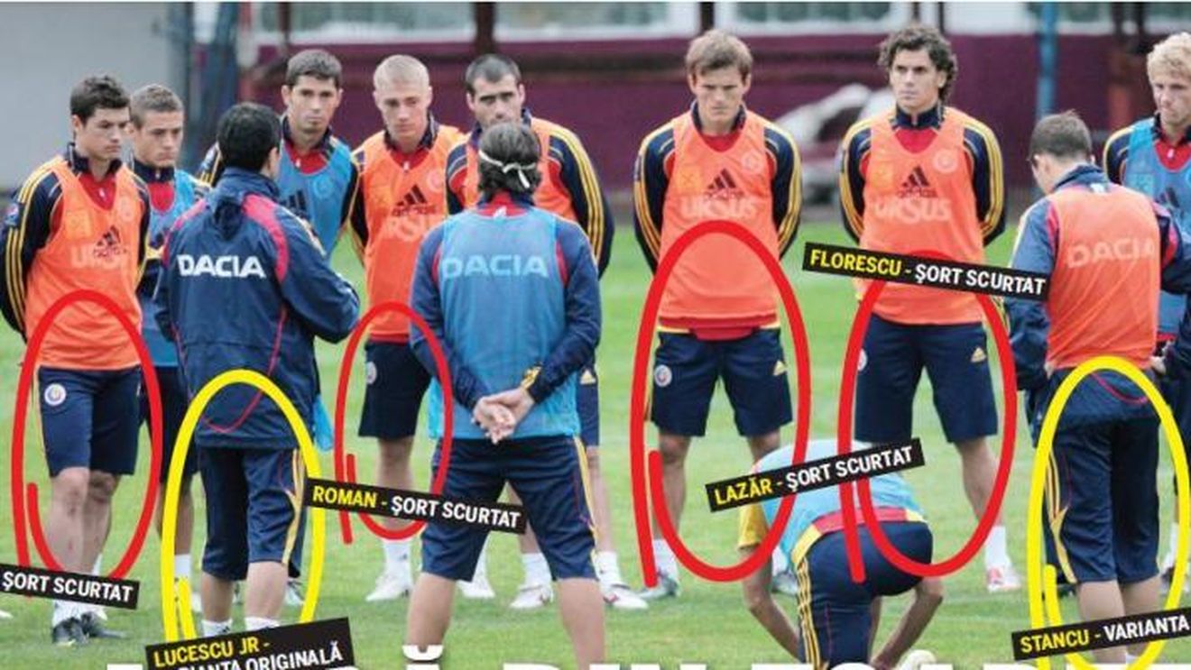 Tricolorii și-au "forfecat" echipamentul! Vezi aici de ce!