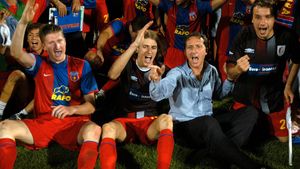 Punct după trei titluri în Liga 1 și o semifinală europeană! VIDEO Se încheie oficial "Era UEFAantastică": "Mă retrag! Mă întristează lipsa spectatorilor". 
