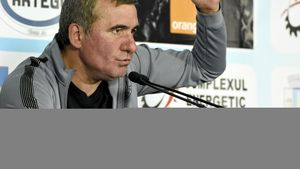 Hagi, cuvinte frumoase despre un străin din Liga 1: "Îmi place că a venit modest în România. Vede golul, îl simte". Jucătorul care a avut nevoie de doar 339 de minute pentru a-l "da pe spate" pe "Rege"