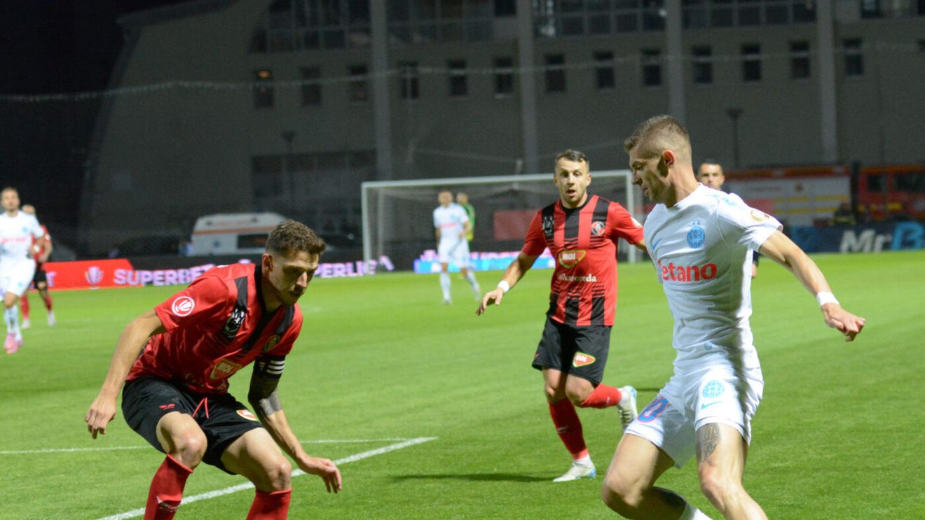 Csikszereda – FCSB 1-1, în etapa 9 din Superliga. Alexandru Pantea își dă autogol la Miercurea Ciuc și campioana României se încurcă cu nou-promovata lui Robert Ilyeș