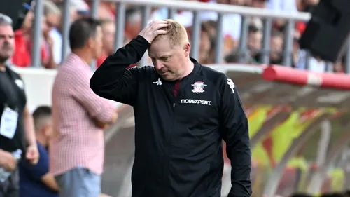 Neil Lennon va tăia în carne vie și anunță că Rapid București va da afară câțiva fotbaliști! „Vor fi plecări”